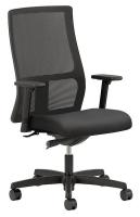 13E928 Work / Task Chair, 300 lb., Black