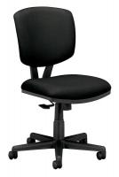 13E937 Work / Task Chair, 250 lb., Black