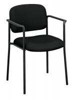 13E949 Guest Chair, Black Fabric