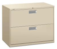 13E983 Lateral File, 36 In.W, Putty