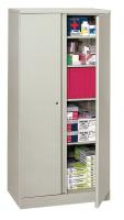 13E998 Storage Cabinet, 5-Shelf, 72 H, LtGray