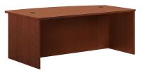 13F025 Desk, 42 In.D, Medium Cherry