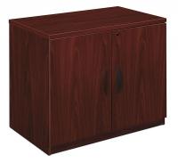 13F036 Storage Cabinet, 35-1/2 W, Mahogany