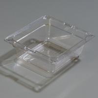 13F216 Food Pan, Sixth-Size, Clear, PK 6