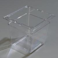 13F221 Food Pan, Sixth-Size, Clear, PK 6