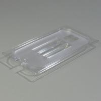 13F258 Notched Food Pan Lid, Third-Size, PK 6
