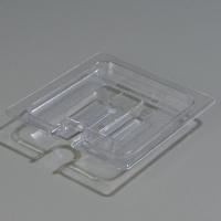 13F261 Notched Food Pan Lid, Sixth-Size, PK 6