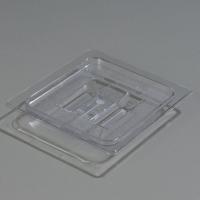 13F263 Solid Food Pan Lid, Sixth-Size, PK 6