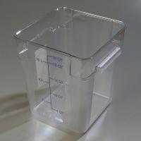 13F312 StorPlus Square Container, 18 qt., PK 6