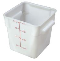 13F320 StorPlus Square Container, 8 qt., PK 6