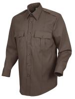 13F416 Sentry Plus Shirt, Brown, Neck 14-1/2 In.