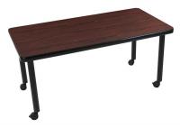13F569 Table, Mobile, Rectangle, 63x31-1/2