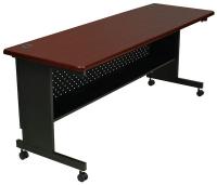 13F598 Table, Mobile, Flip Top, 72x24