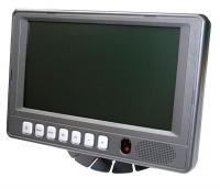 13F725 Color LCD Monitor, 4 Channels, 7 In