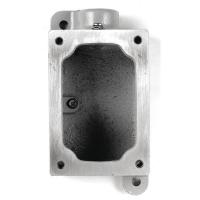 13F828 Mounting Body, 1Gang, 3/4In, Dead-End, Iron