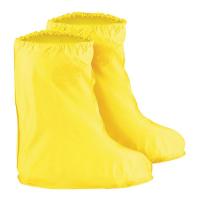 13G201 Boot Covers, Slip Resist Sole, L, Yellow, PR