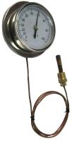 13G231 Analog Panel Mt Thermometer, 30 to 180F