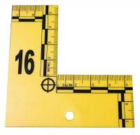 13G442 L to Shaped Flat ID Markers, 1 to 20, Yel