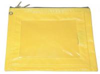 13G469 Evidence Pouch, 9 x 12 In, Yellow