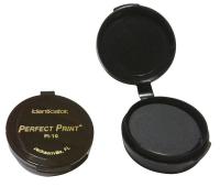13G496 Fingerprint Pad, Round, 1 In, PK 6
