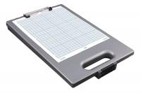 13G519 Field Desk, Polydura, Gray