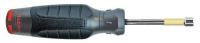 13H015 Nut Driver, Round, 5/16 In, Chrome