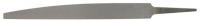 13H054 Knife File, American, Smooth, Triangle, 4 In