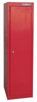 13H104 Side Cabinet, 16-1/2 x22 x60-1/2, 2 Dr, Red