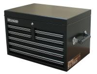 13H116 Top Tool Chest, 26x17-1/2 x17 In, 5 Dr, Blk