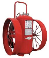13J010 Wheeled Fire Extinguisher, 300 lb, 50 ft