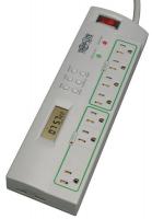 13J032 Surge, 7 Outlet, 8 Ft Cord, LED