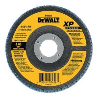 13J203 Flap Disc, Dia. 4.5 In, AH 7/8 In, 60 Grit