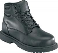 13K425 Work Boots, Stl, Mn, 9, Blk, 1PR