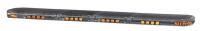 13K451 Lightbar, LED, Halogen, Amber, Perm, 28 In