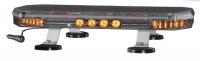 13K453 Low Mini Lightbar, LED, Ambr, Mag, 22-1/2 In