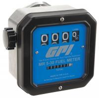 13K527 Flowmeter, Mechanical, 1 In, 5 to 30 GPM