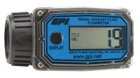 13K561 Flowmeter, Electronic, 1 In, 3 to 30 GPM