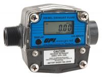 13K562 Flowmeter, Electronic, 1 In, 2 to 20 GPM