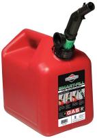 13K587 Gas Can, 2 Gal., Red, Self Vent, Poly