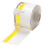 13K867 Printer Tape, White/Yellow, 100 ft. L