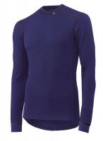 13K940 Crewneck Top, 57% MerinoWool/43% PP, Nvy, S