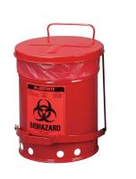 13M334 Biohazard Waste Container, 15 In. W