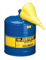 13M478 Type I Safety Can, 5 gal, Blue, 16-7/8In H