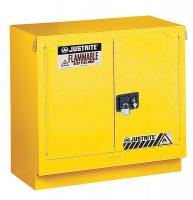13M515 Flammable Safety Cabinet, 23 Gal., Yellow