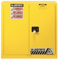 13M546 Flammable Cabinet, 40 Gal., Yellow