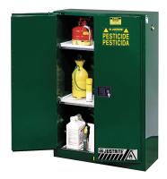 13M556 Safety Cabinet, Pesticide, 45 gal, Green