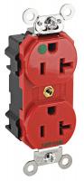 13N272 Lev-Lok Receptacle, 125V, 20A, Red