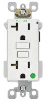 13N279 GFCI, ModularLevLok, 20A, 125V, White