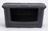 13N901 Modular Bin, Large, Polypropylene, Graphite