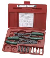 13P208 Retaining Ring Pliers Set, External, 9 Pc